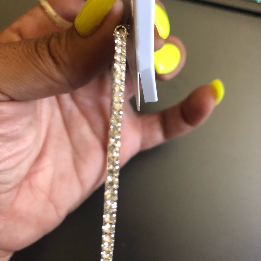 3” Rhinestone Earrings